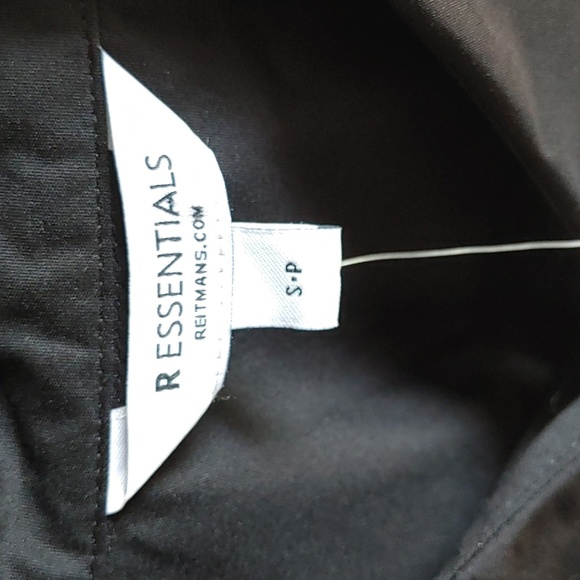 NWT Reitmans Women's Black Button Down Shirt Size Small - Picture 6 of 11
